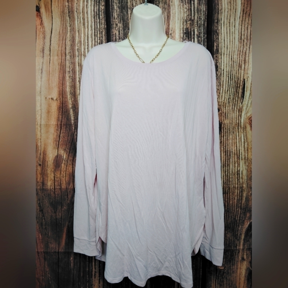 Zyia Yoga Women's Light Pink Top Size XXL NWOT